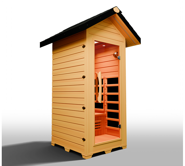 Medical Nature 4 Outdoor Infrared Sauna (1 Person)