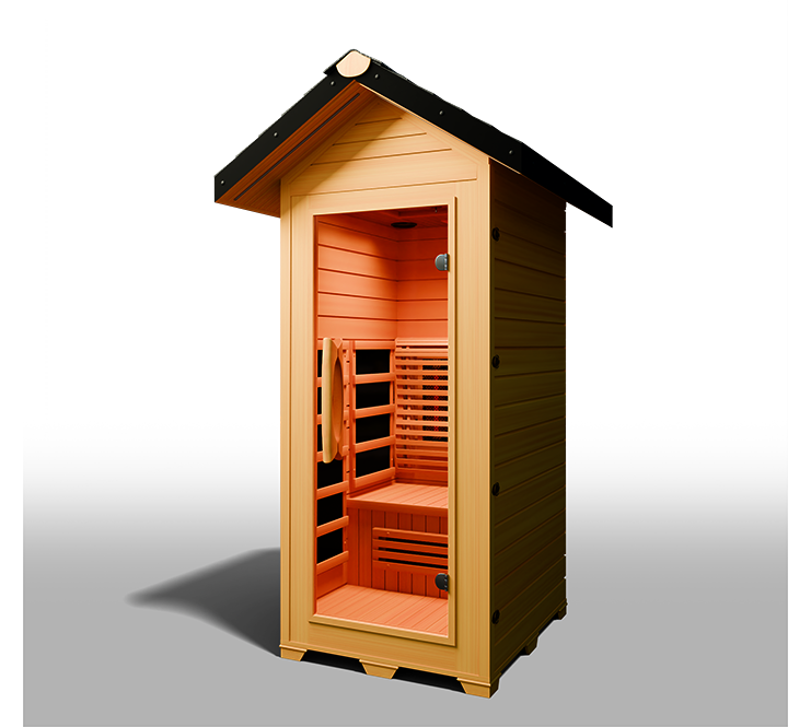 Medical Nature 4 Outdoor Infrared Sauna (1 Person)