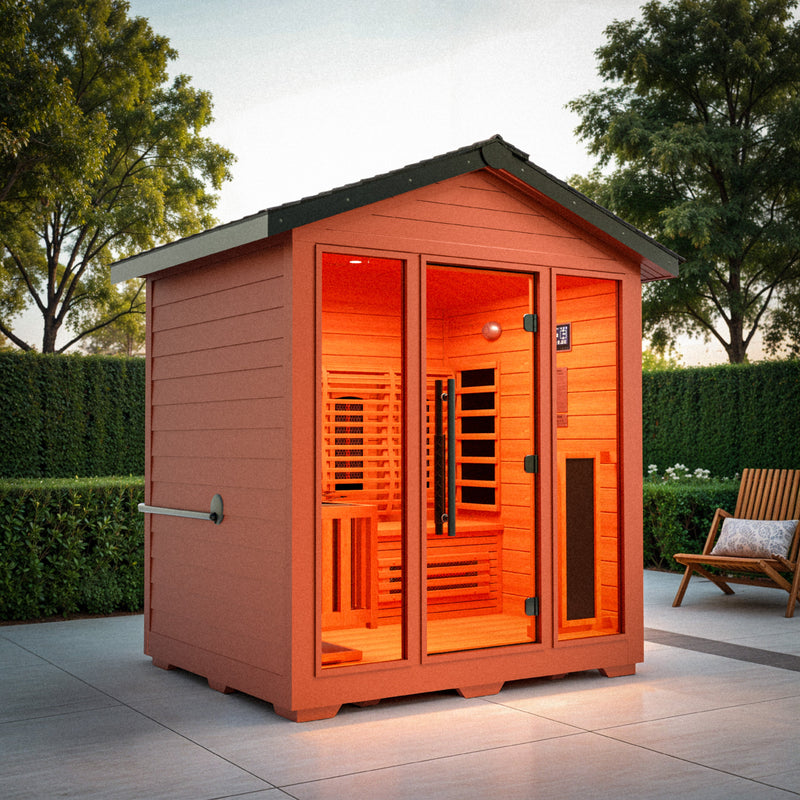 Medical Nature 7 Outdoor Hybrid Sauna (3-4 Person)
