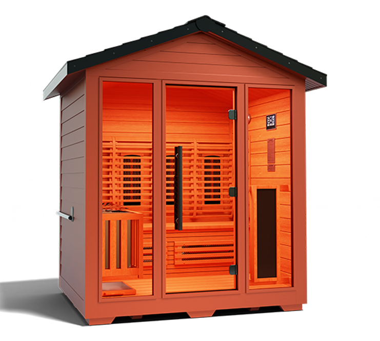 Medical Nature 7 Outdoor Hybrid Sauna (3-4 Person)