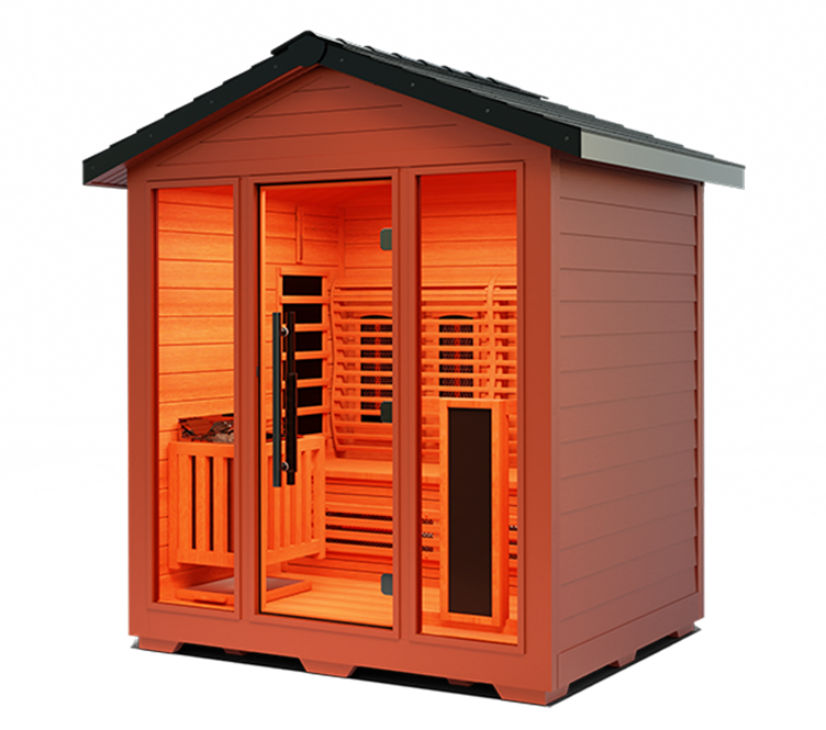 Medical Nature 7 Outdoor Hybrid Sauna (3-4 Person)