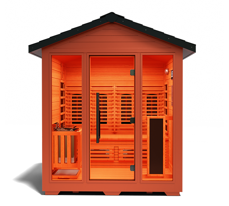 Medical Nature 7 Outdoor Hybrid Sauna (3-4 Person)