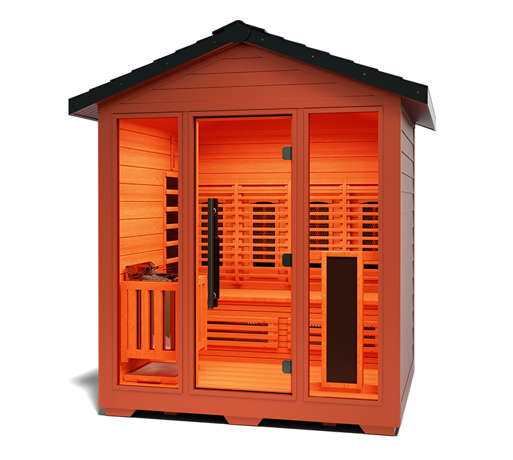 Medical Nature 7 Outdoor Hybrid Sauna (3-4 Person)