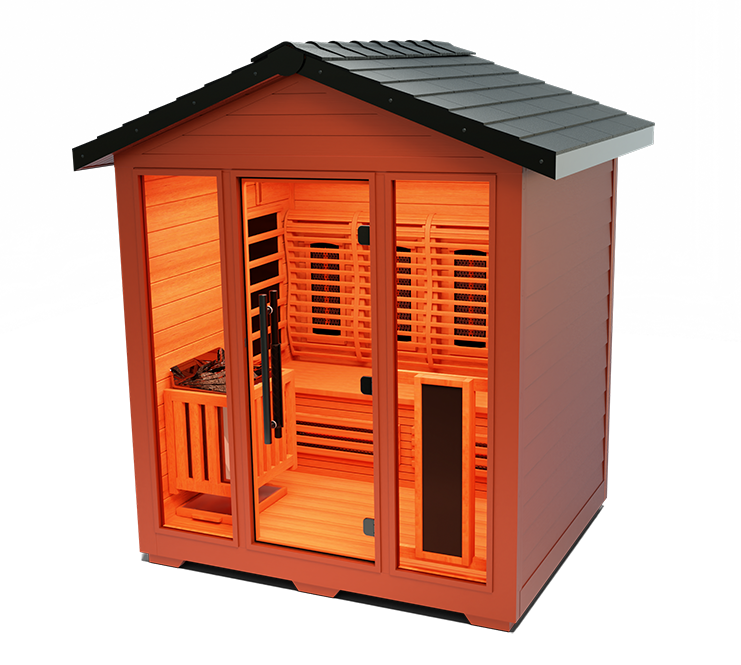 Medical Nature 7 Outdoor Hybrid Sauna (3-4 Person)