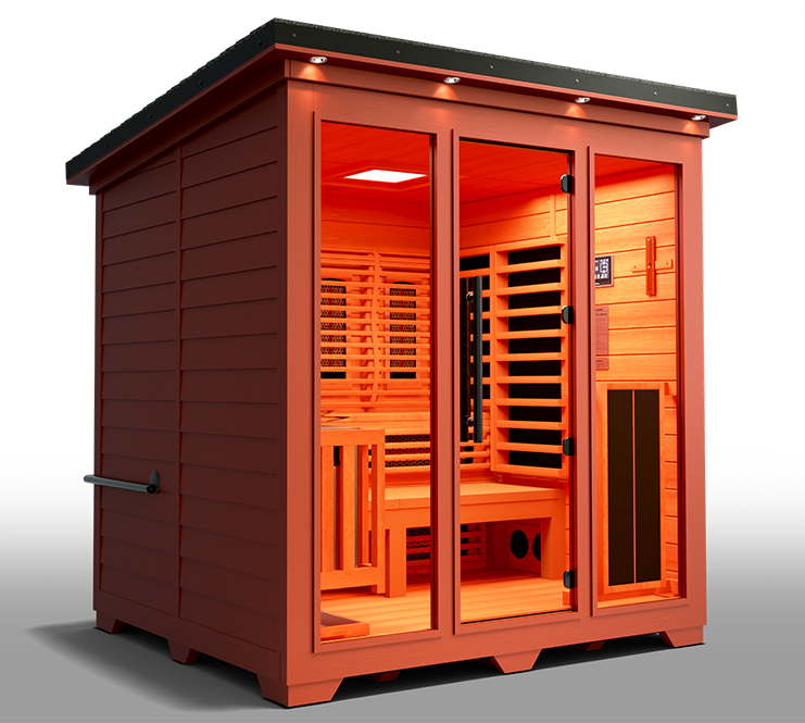 Medical Nature 8 Plus Outdoor Hybrid Sauna (4-6 Person)