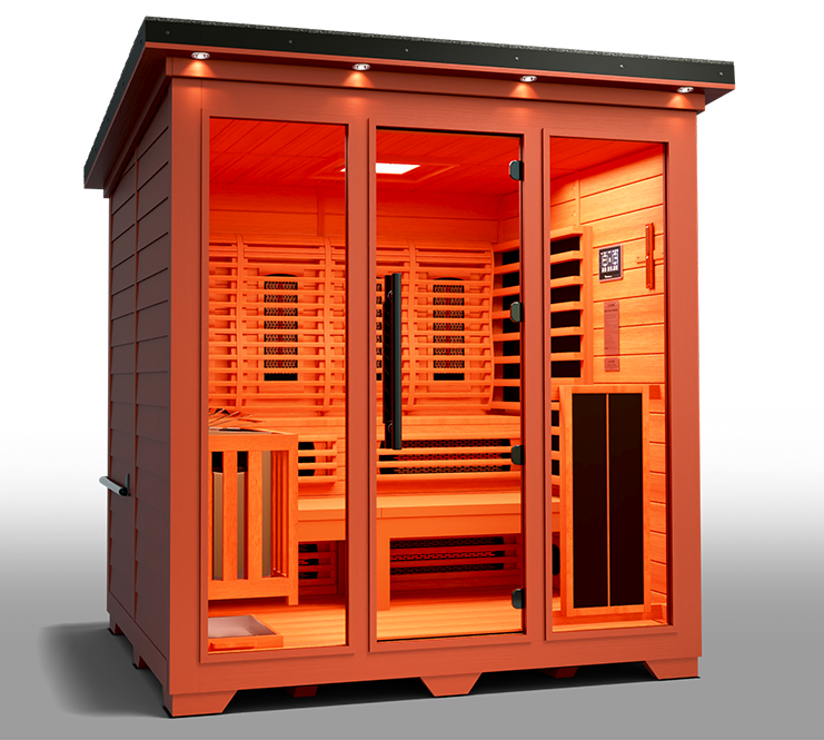 Medical Nature 8 Plus Outdoor Hybrid Sauna (4-6 Person)