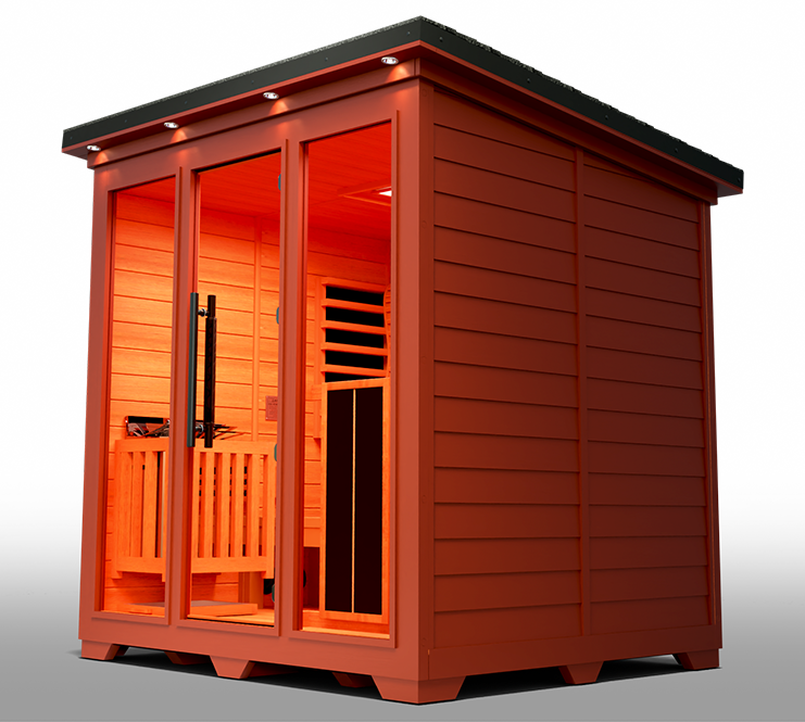 Medical Nature 8 Plus Outdoor Hybrid Sauna (4-6 Person)