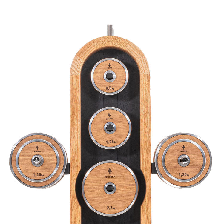 NOHRD WeightPlate Tower and Bars — Recovery For Athletes