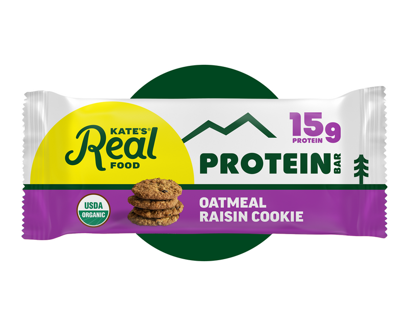 Kate's Real Food Oatmeal Raisin Cookie Protein Bar