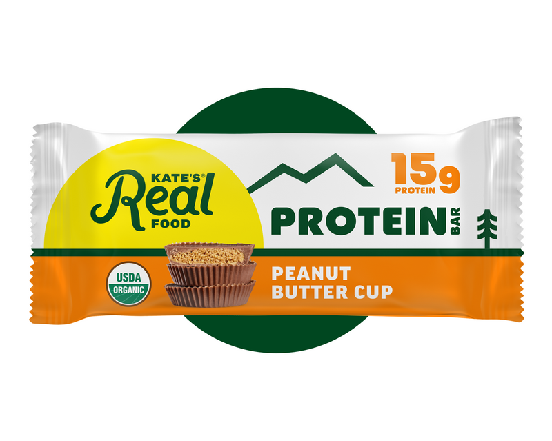 Kate's Real Food Peanut Butter Cup Protein Bar