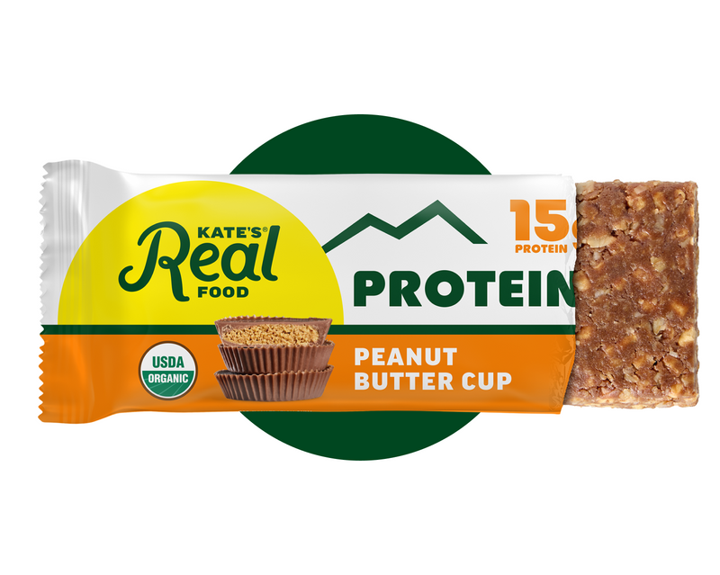 Kate's Real Food Peanut Butter Cup Protein Bar