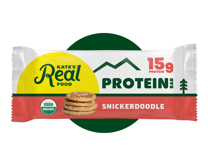 Kate's Real Food Snickerdoodle Protein Bar