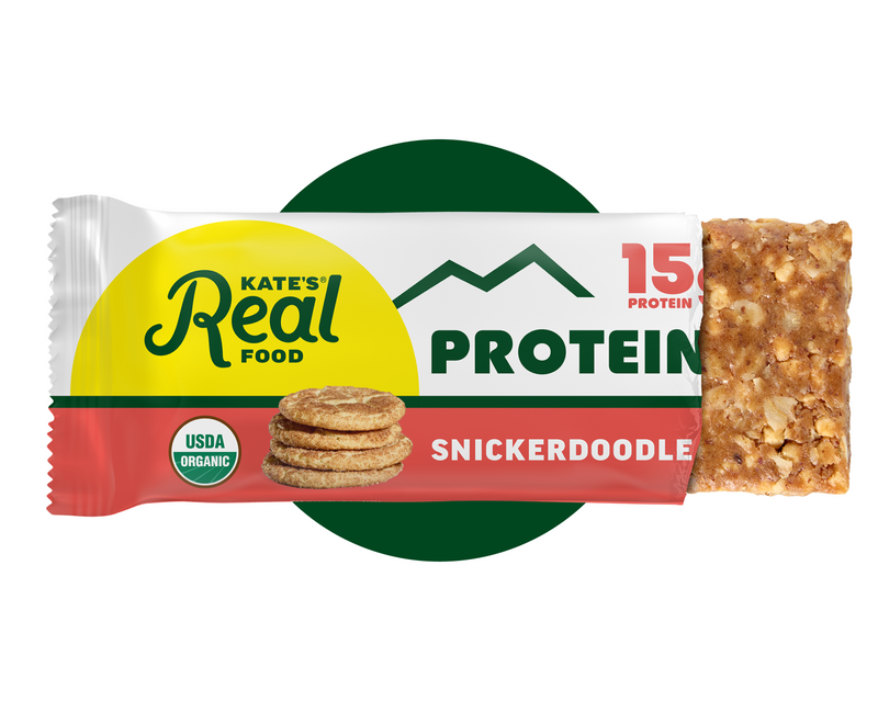 Kate's Real Food Snickerdoodle Protein Bar