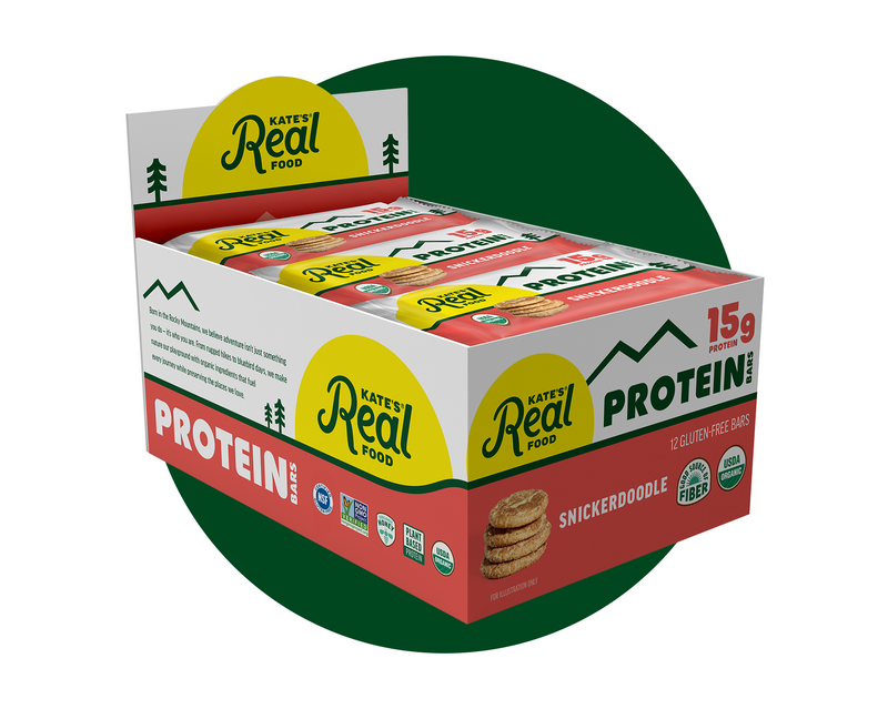 Kate's Real Food Snickerdoodle Protein Bar