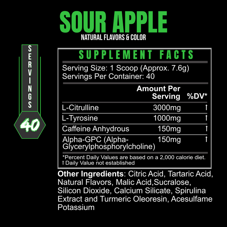BLACKLABEL Supplements PRE GAME