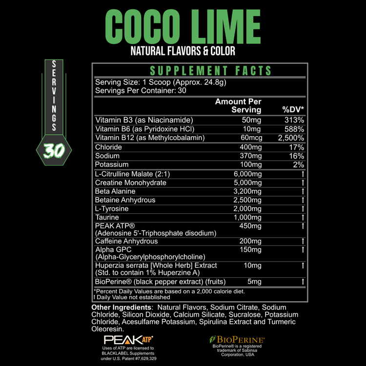 BLACKLABEL Supplements PRE HUSTLE V3