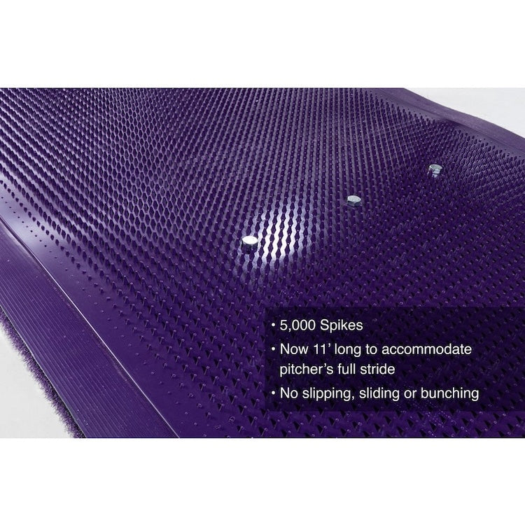 Portolite Ultimate Spiked Softball Pitching Mat