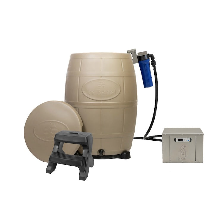 Penguin Chillers Cold Therapy Chiller & Ice Barrel Bundle