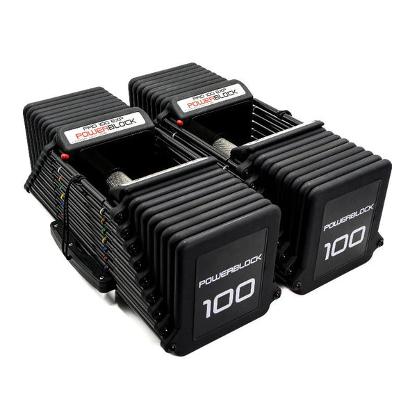 PowerBlock Pro 100 EXP Adjustable Dumbbells — Recovery For Athletes