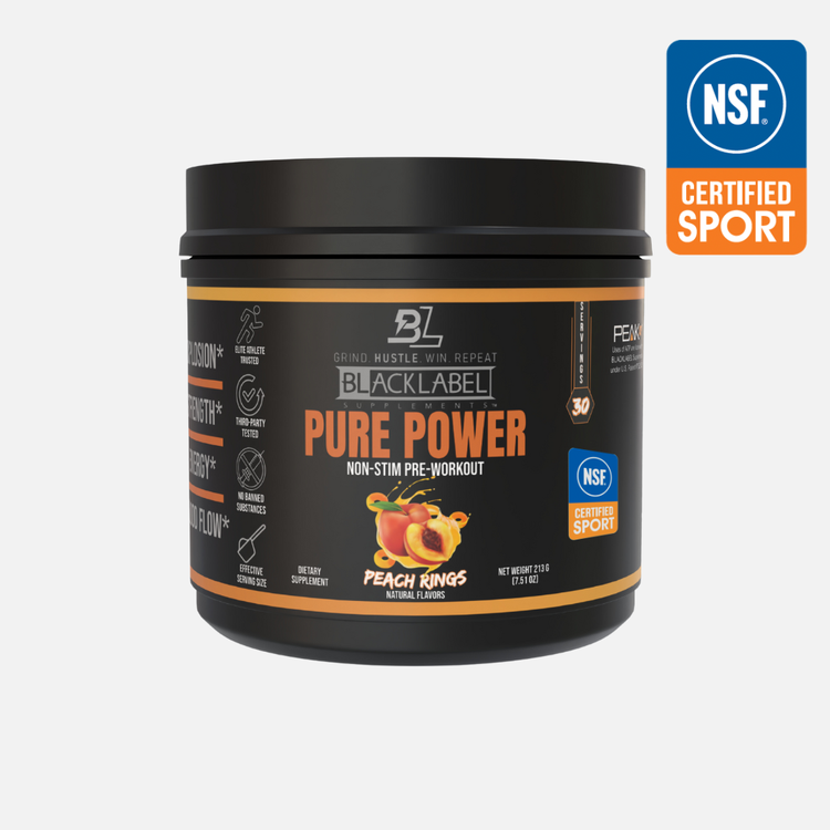 BLACKLABEL Supplements PURE POWER
