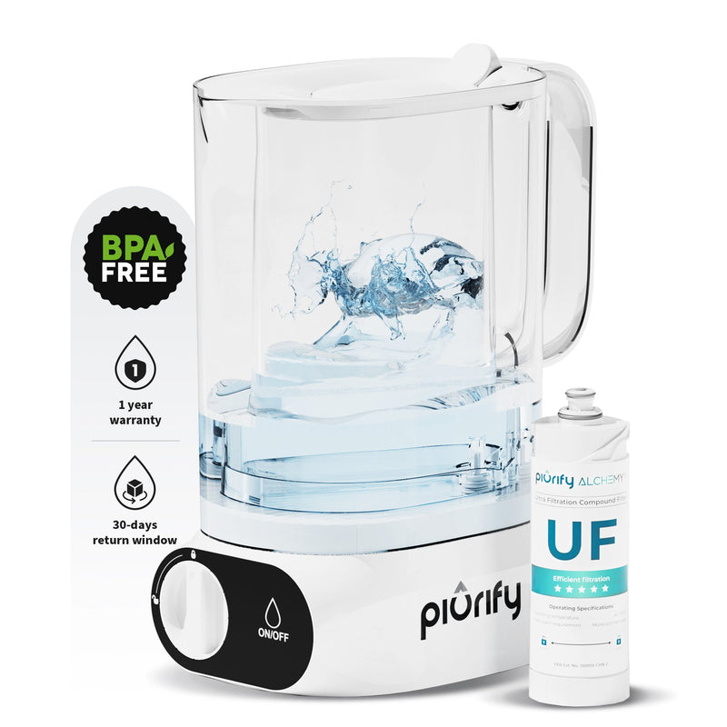 PIURIFY ALCHEMY Automatic Water Filter Pitcher