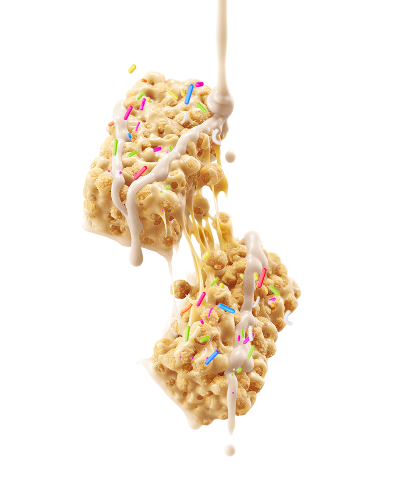 Promix Birthday Cake Plant Protein Puff Bars