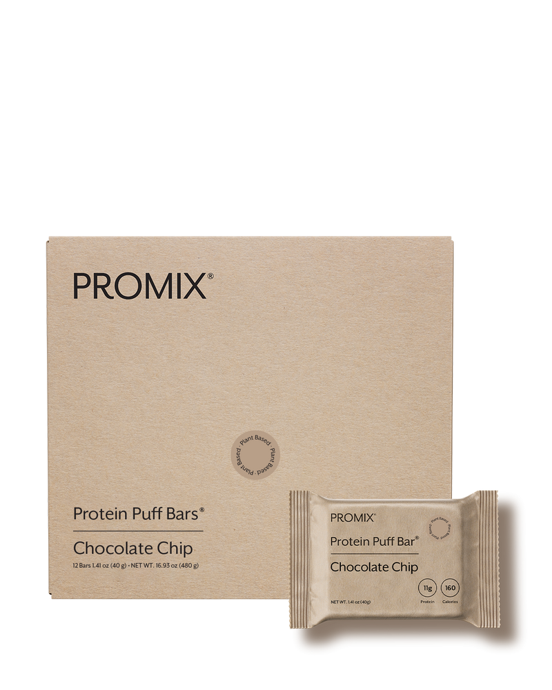 Promix Chocolate Chip Plant Protein Puff Bars