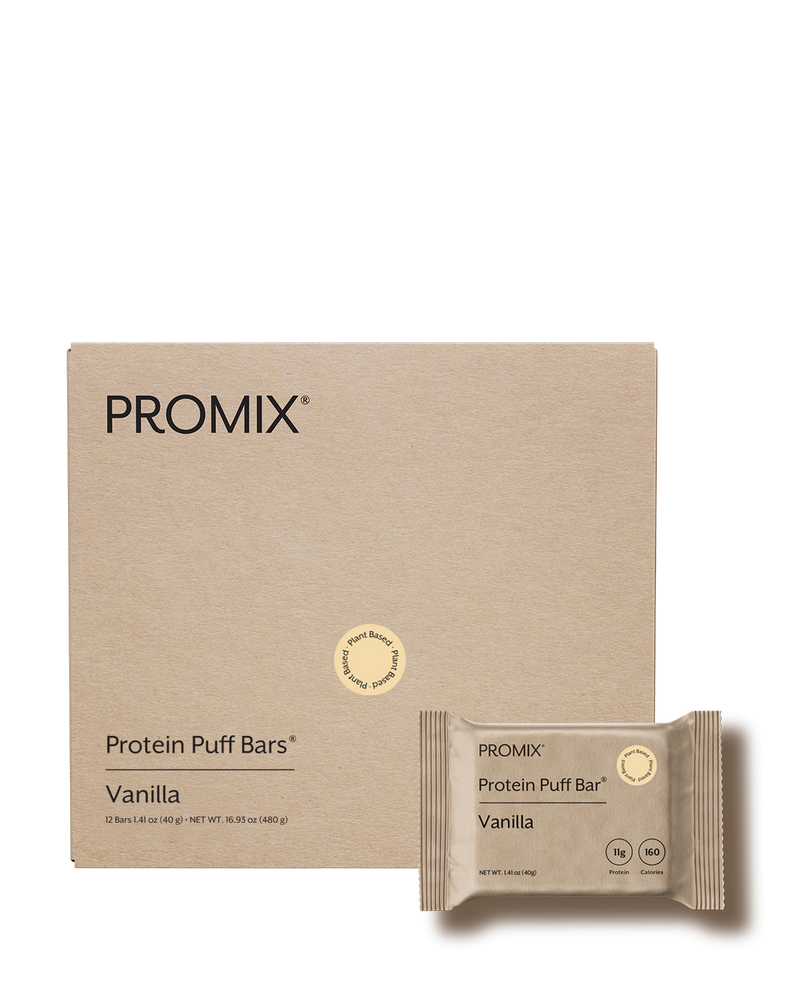 Promix Vanilla Plant Protein Puff Bars