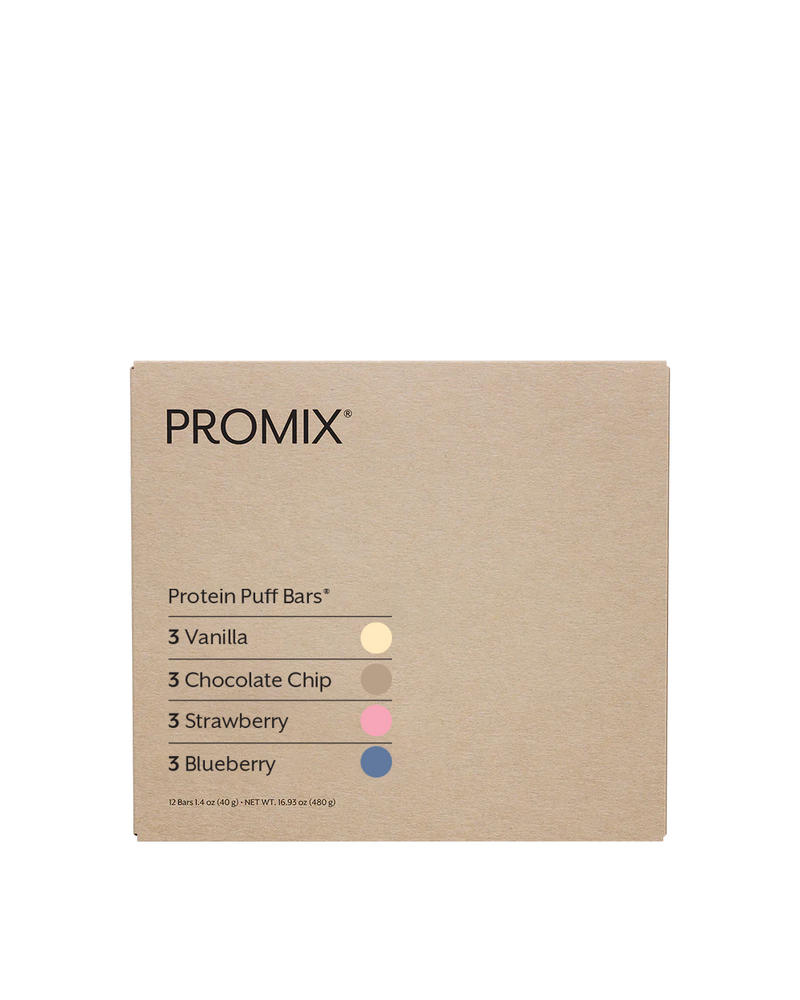 Promix Protein Puff Bars Variety Pack