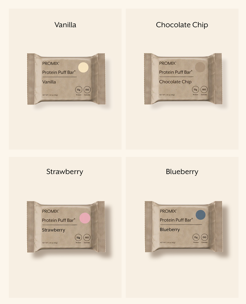 Promix Protein Puff Bars Variety Pack