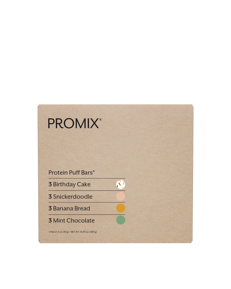 Promix Protein Puff Bars Variety Pack V2