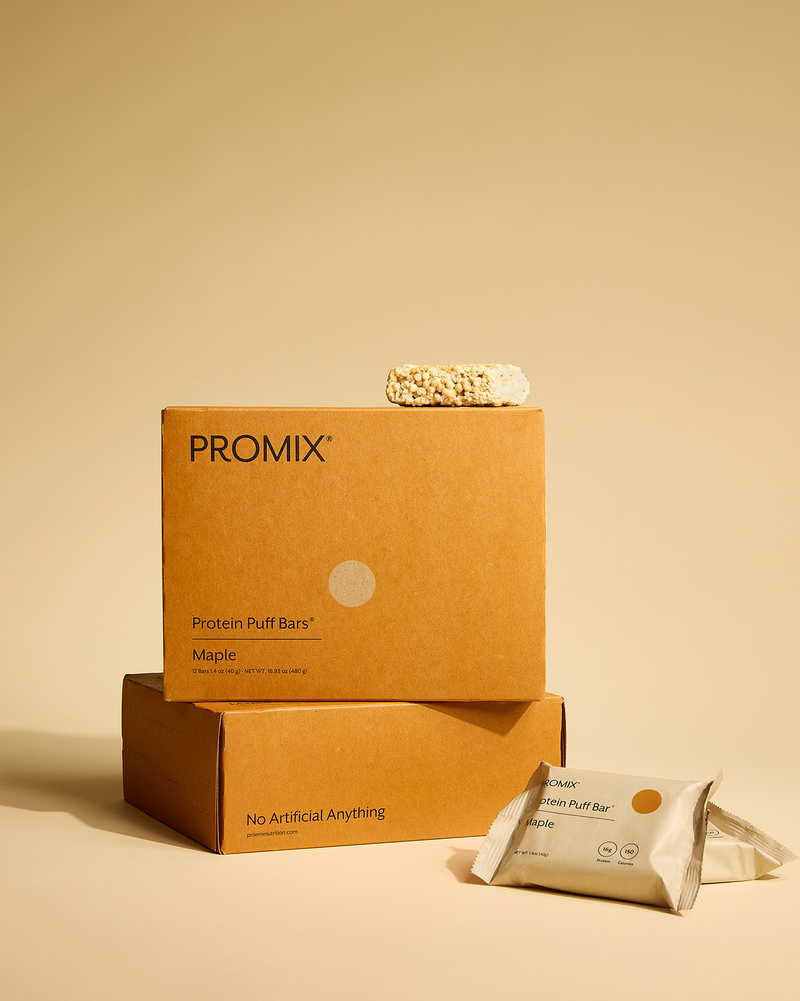 Promix Maple Protein Puff Bars