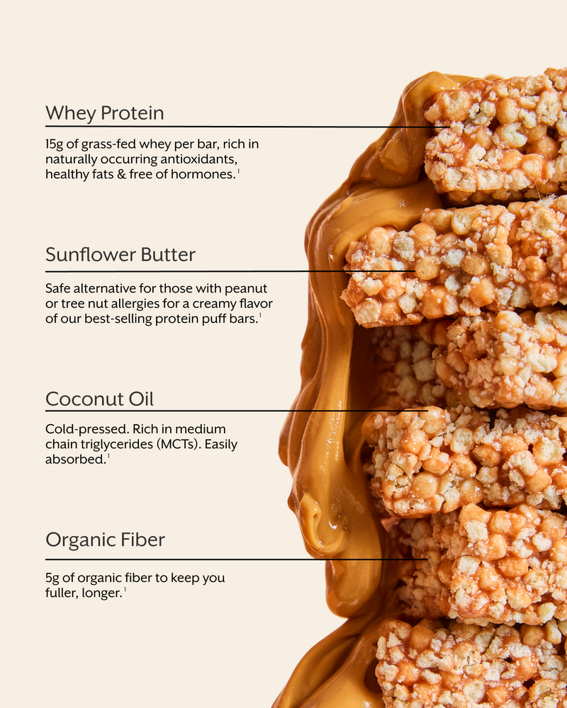 Promix Sunflower Butter Protein Puff Bars