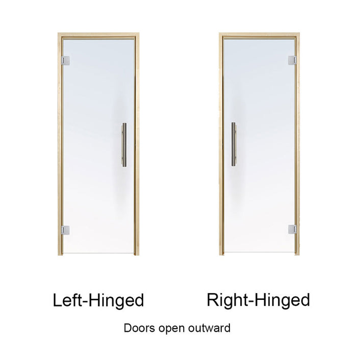 Prosaunas Prehung Tinted Glass Sauna Door 24x81