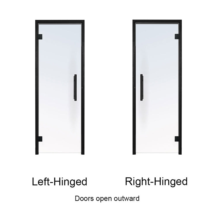 Prosaunas Prehung Tinted Glass Sauna Door 24x81