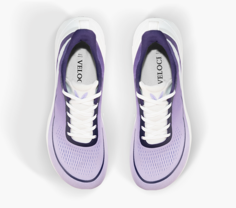 Veloci Men's Ascent Running Shoes - Purple