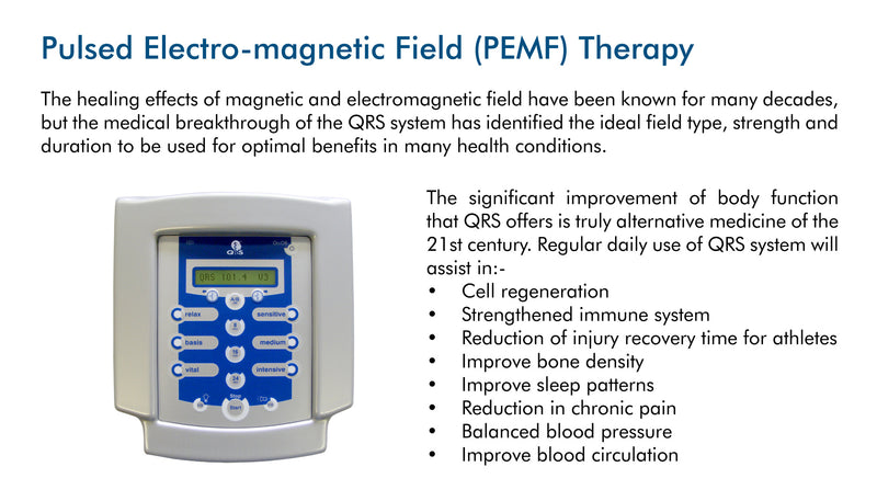 QRS 101 PEMF Home System - PEMF Therapy Device