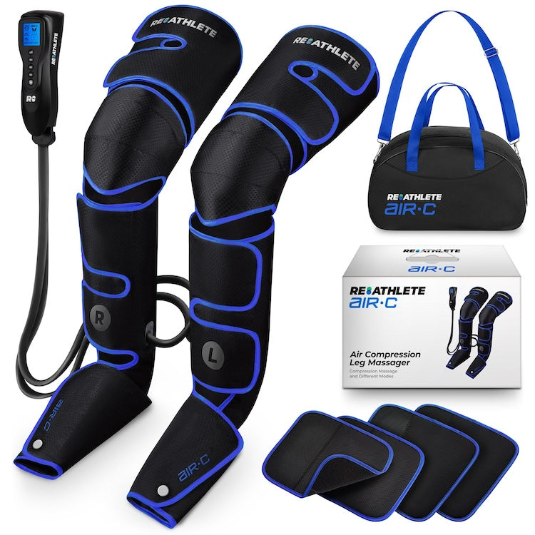 ReAthlete AirC Full Leg Compression Massager — Recovery For Athletes
