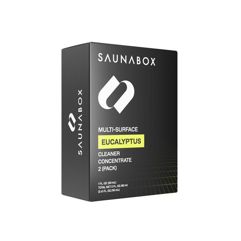 SaunaBox 2-Pack Eucalyptus Sauna Cleaner Refill