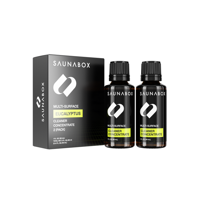 SaunaBox 2-Pack Eucalyptus Sauna Cleaner Refill