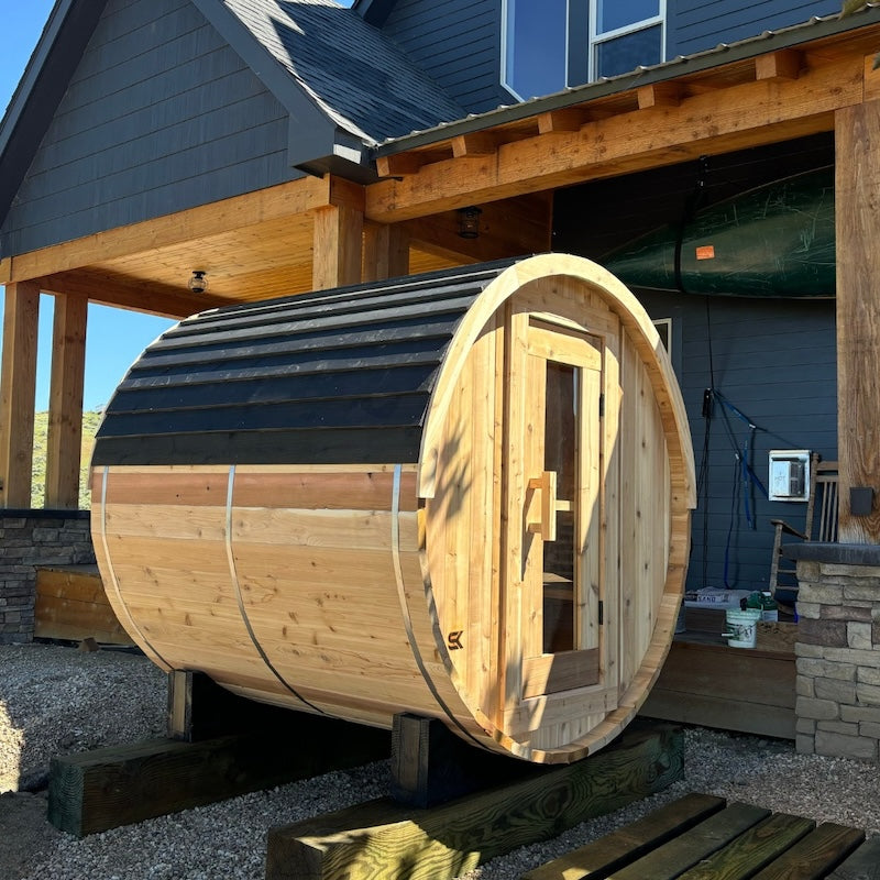 Sweat Kingdom Sweat Barrel 2-6 Person Sauna