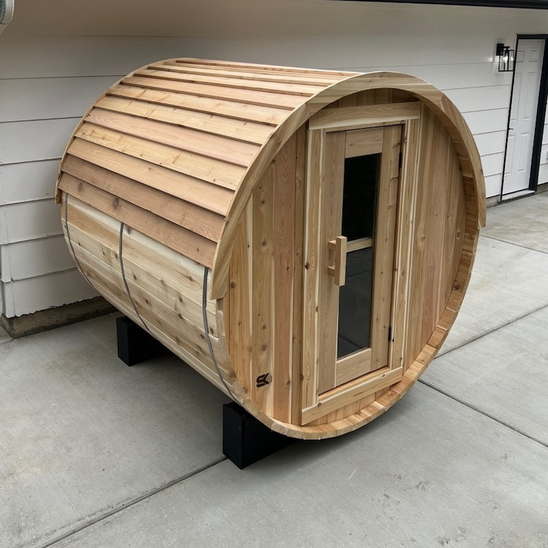 Sweat Kingdom Sweat Barrel 2-6 Person Sauna