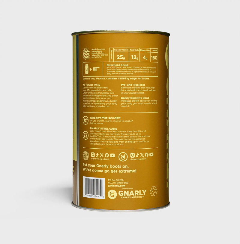 Gnarly Grass Fed Whey Protein