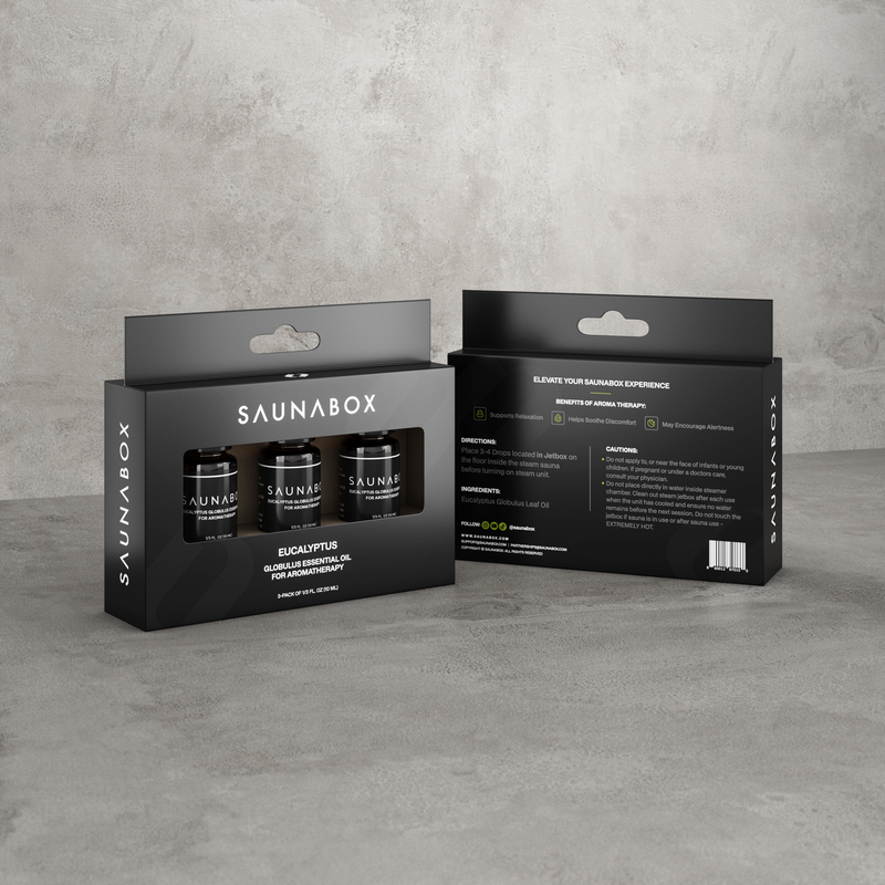 SaunaBox® Eucalyptus Essential Oil for Saunas