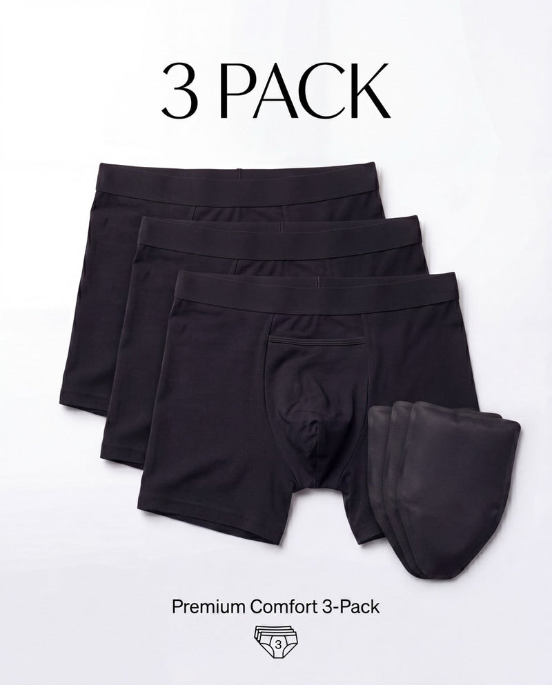 SaunaBoxers: 100% Cotton Fertility Cooling Sauna Briefs