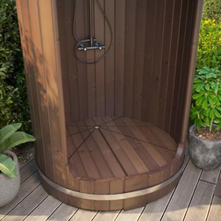 SaunaLife Rain Series R3 Barrel Shower