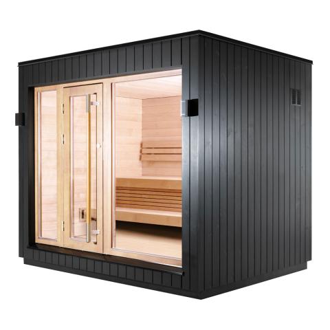 SaunaLife GARDEN Series G7 Pre-Assembled Outdoor Sauna