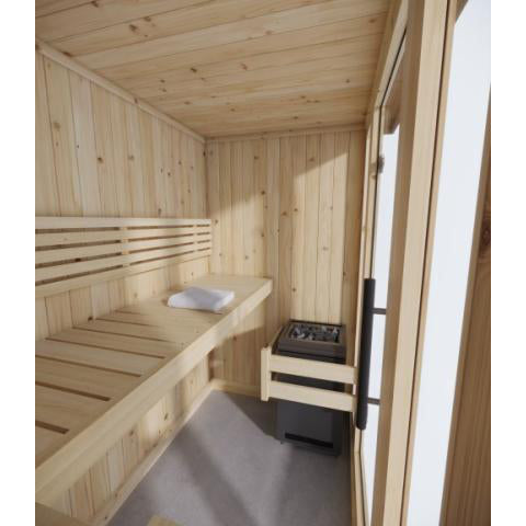 SaunaLife X6 4-Person Traditional Indoor Sauna