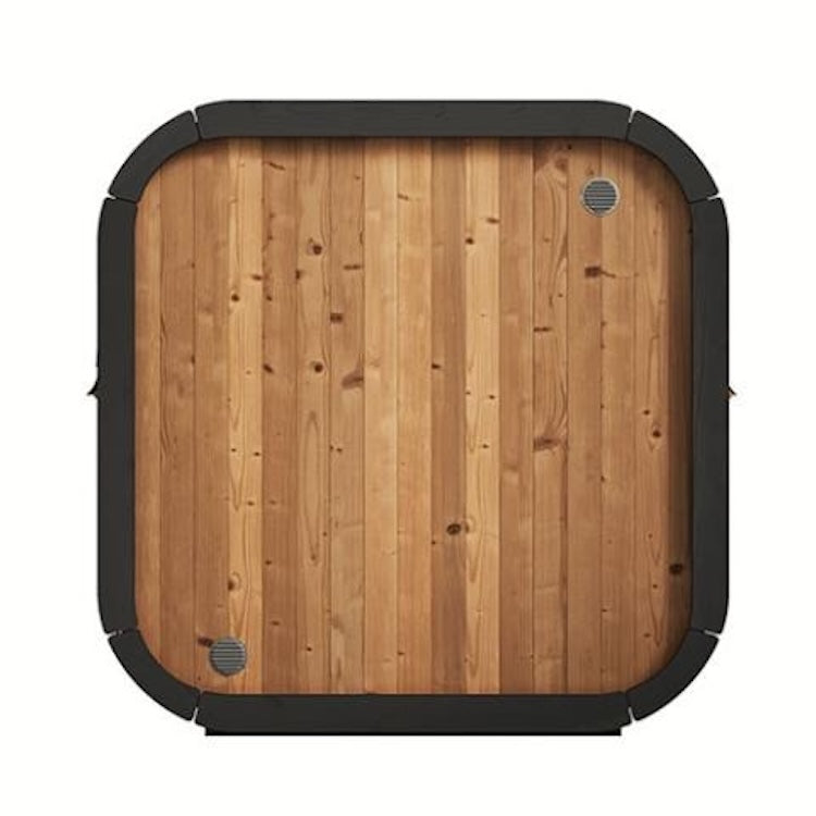 SaunaLife 4-Person CL5G Cube-Series Outdoor Home Sauna