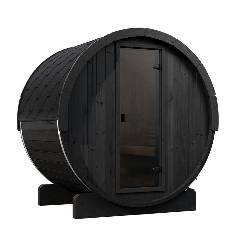 SaunaLife E6 2-4-Person ERGO Series Barrel Sauna